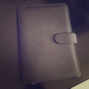 Filofax Personal Saffiano - Black